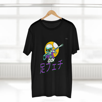 Skeleton - Men's Staple Tee, Japanese Sick 'Foot fetish' - Rude Translation Clothing