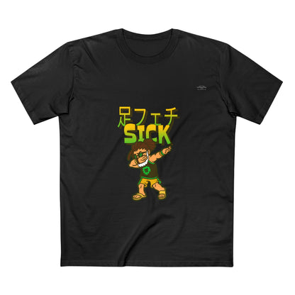 Dreads - Men's Staple Tee, Japanese Sick 'Foot fetish' - Rude Translation Clothing