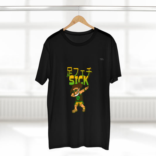 Dreads - Men's Staple Tee, Japanese Sick 'Foot fetish' - Rude Translation Clothing