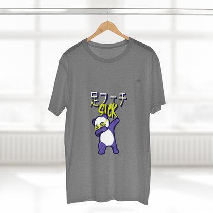 Panda - Men's Staple Tee, Japanese Sick 'Foot fetish' - Rude Translation Clothing