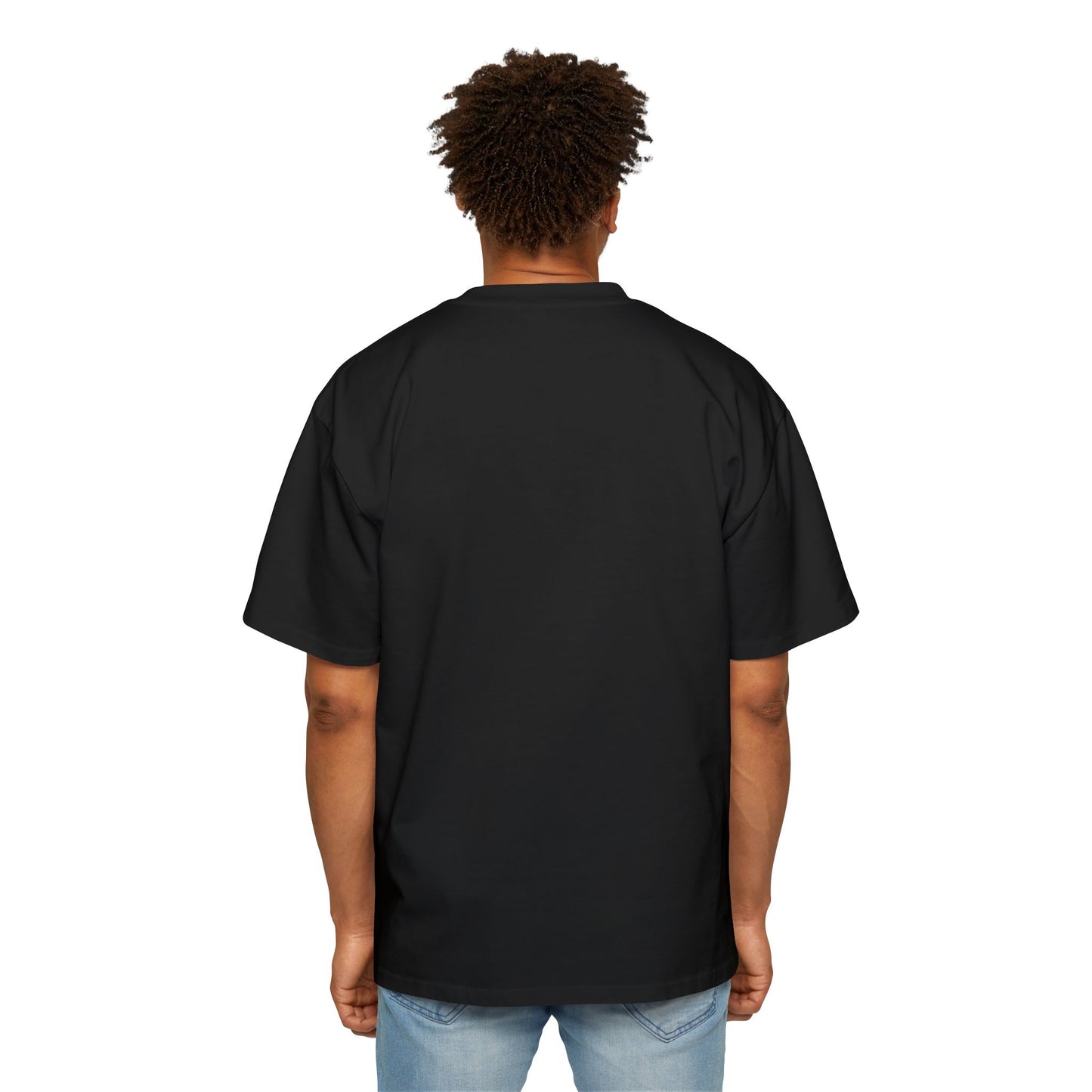 Lj_v15 Sponsored Merchandise - "Lj_v15 Red" F1, Men's Heavy Oversized Tee