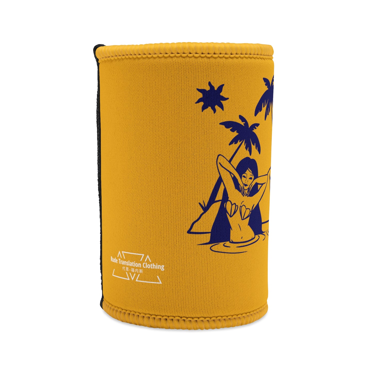 Sea Siren - Stubby Cooler, Japanese 'I have genital lice' (Crabs) - Rude Translation Clothing