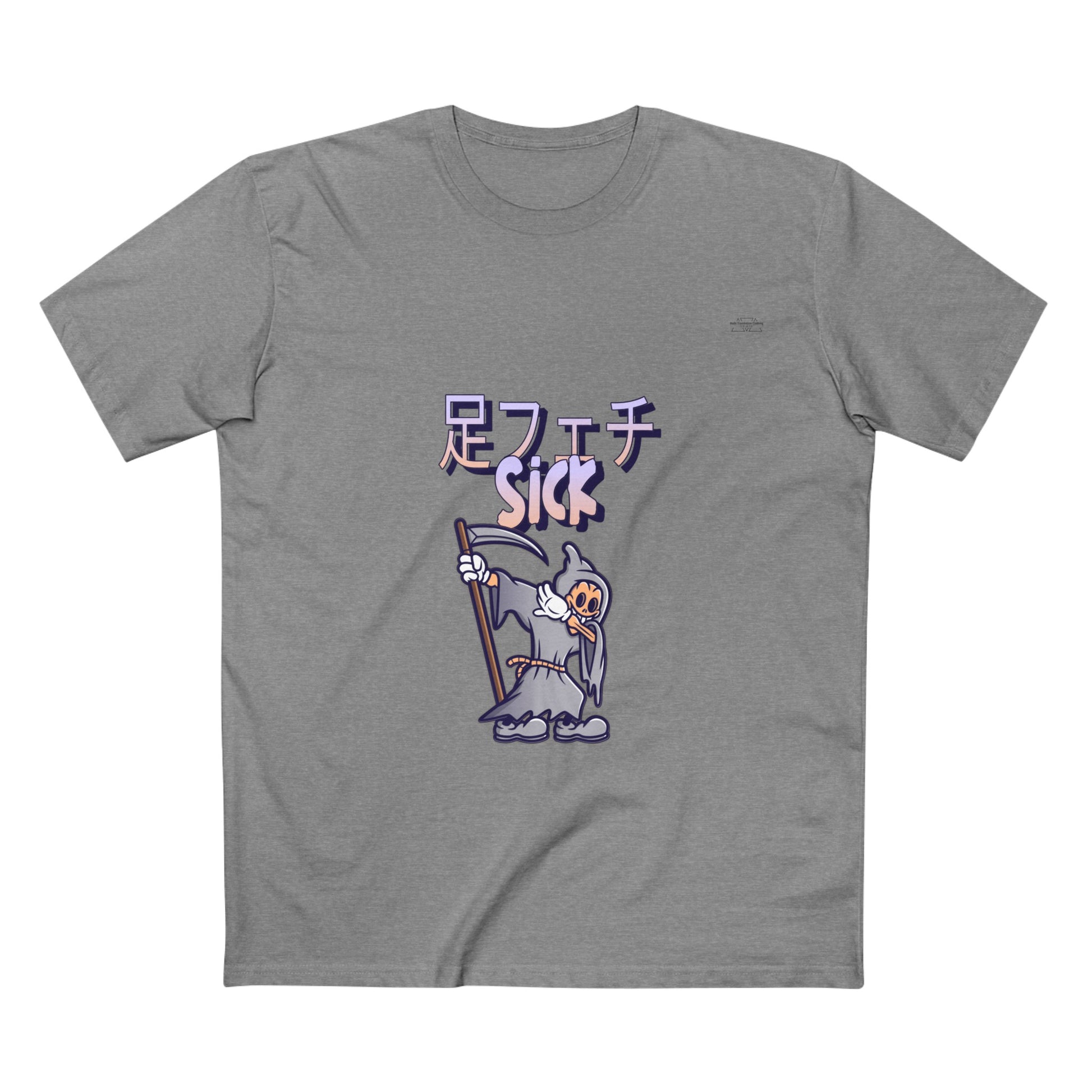 Reaper - Men's Staple Tee, Japanese Sick 'Foot fetish' - Rude Translation Clothing