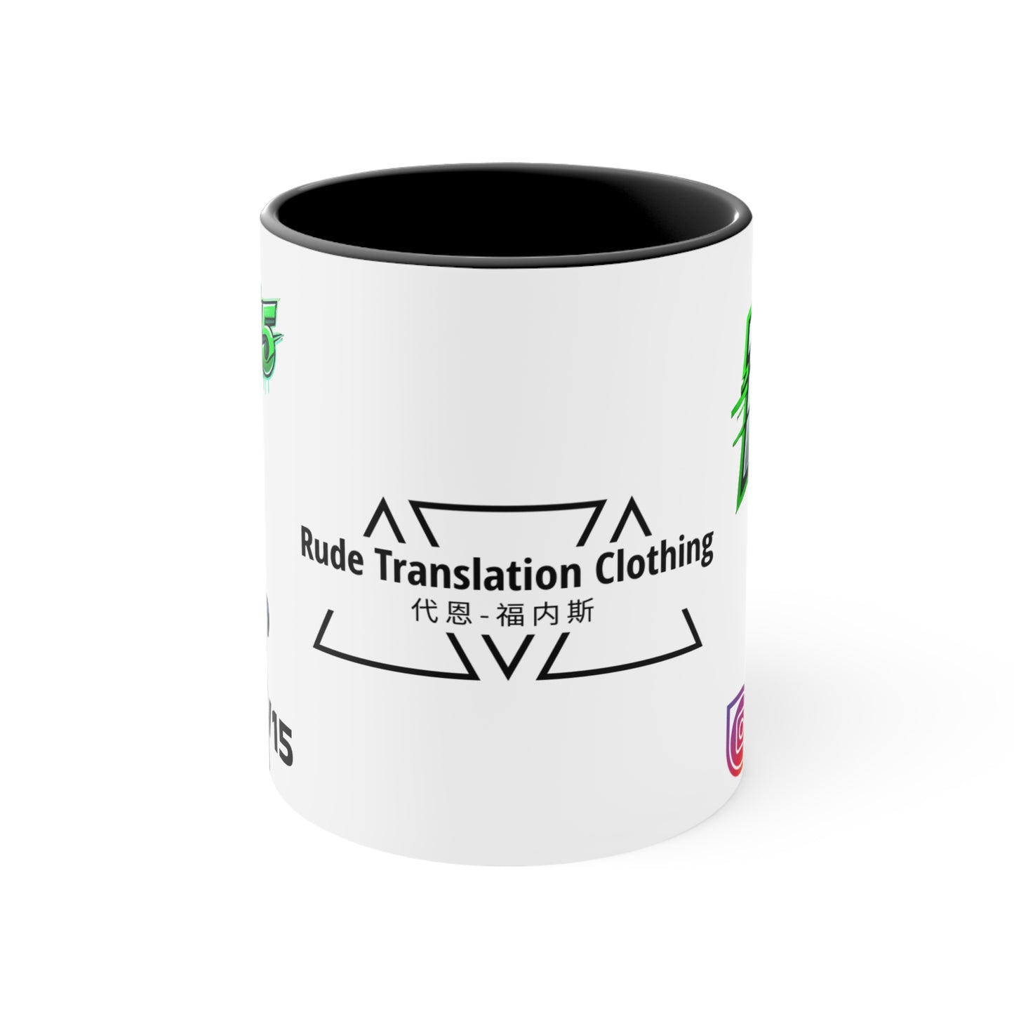 Lj_v15 Sponsored Mug - Black and white