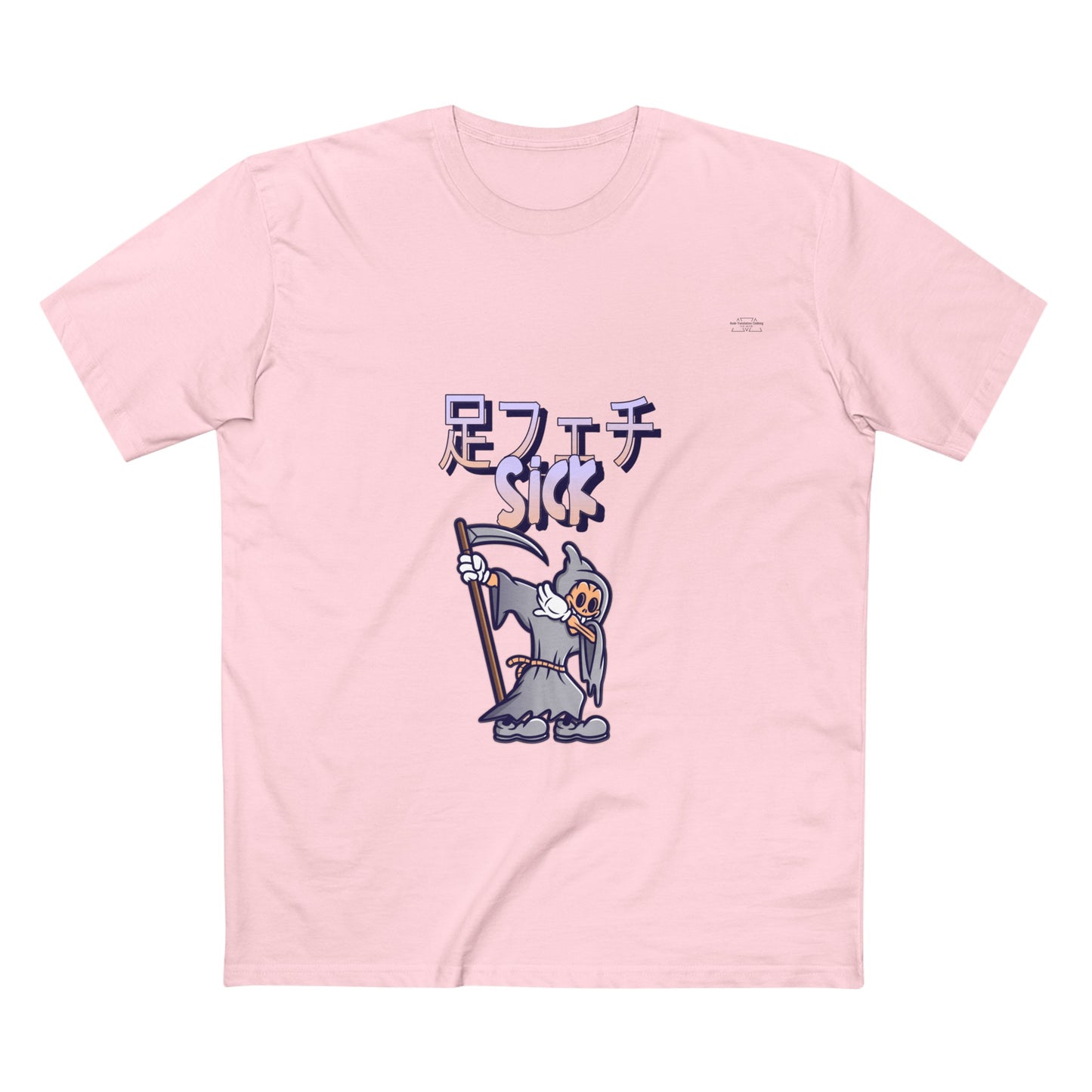 Reaper - Men's Staple Tee, Japanese Sick 'Foot fetish' - Rude Translation Clothing