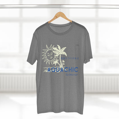 Palm Tree - Men's Staple Tee, Japanese 'I have genital lice' (Crabs) - Rude Translation Clothing