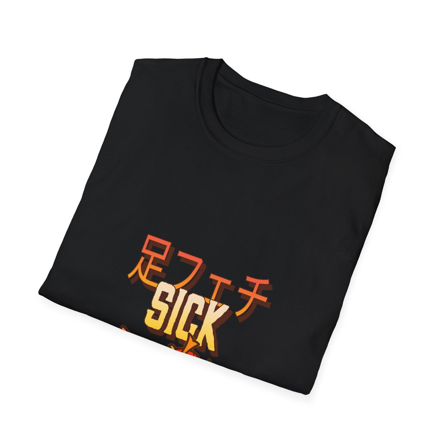 Samurai - Unisex Softstyle T-Shirt, Japanese Sick 'Foot fetish' - Rude Translation Clothing