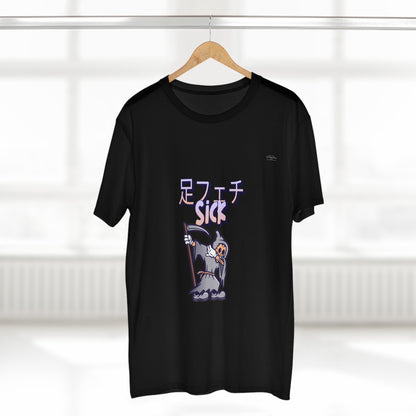 Reaper - Men's Staple Tee, Japanese Sick 'Foot fetish' - Rude Translation Clothing