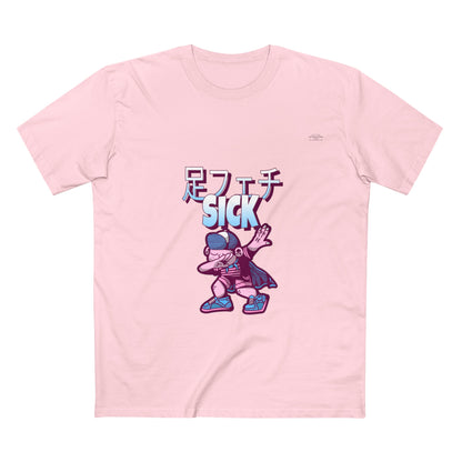 Cape - Men's Staple Tee, Japanese Sick 'Foot fetish' - Rude Translation Clothing