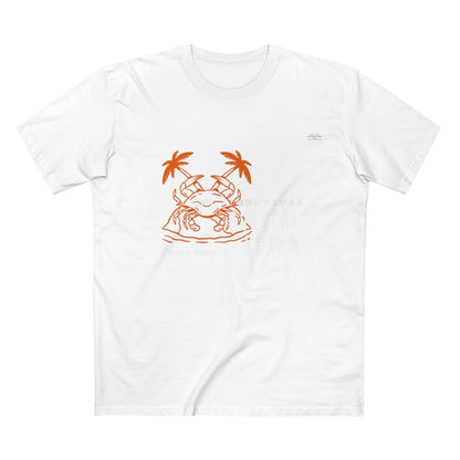 Crab - Men's Staple Tee, Japanese 'I have genital lice' (Crabs) - Rude Translation Clothing